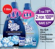 Sta Soft Ultra Concentrate Fabric Conditioner Assorted-For 2 x 1Ltr