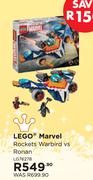 Lego Marvel Rockets Warbird Vs Ronan LG76278
