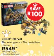 Lego Marvel The Avengers Vs The Leviathan LG76296