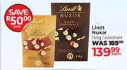Lindt Nuxor Assorted-150g Each
