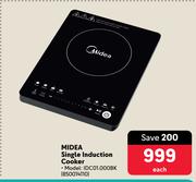 Midea Single Induction Cooker IDC01.000BK
