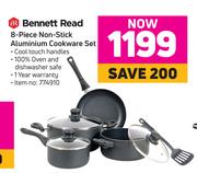 Bennett Read 8 Piece Non Stick Aluminium Cookware Set