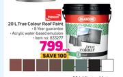 Plascon True Colour Roof Paint-Each