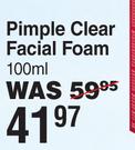 Pond's Pimple Clear Facial Foam-100ml