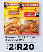 Knorrox Stock Cubes Assorted-For Any 2 x 12's