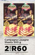 Campagna Lasagne Sheets-For 2 x 500g
