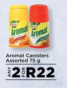 Aromat Canisters Assorted-For Any 2 x 75g 