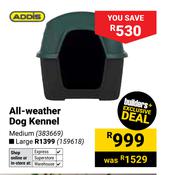 Addis All Weather Dog Kennel Medium