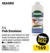 Seagro 1L Fish Emulsion