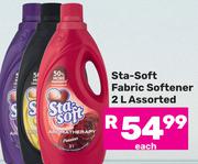 Sta-Soft Fabric Softener Assorted-2Ltr Each