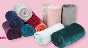 Always Home Mink Flannel Blankets- 180cm X 200cm Each