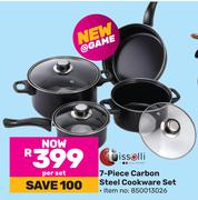 Tissolli 7-Piece Carbon Steel Cookware Set-Per Set
