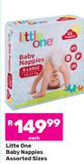Little One Baby Nappies (Assorted Sizes)- Each