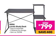 Koga Levels Study Desk 