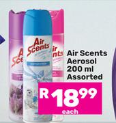 Air Scents Aerosol Assorted-200ml Each