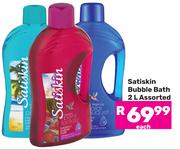 Satiskin Bubble Bath Assorted-2Ltr Each
