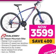 Raleigh 29" Mason Mountain Bike