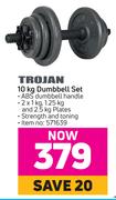 Trojan 10 Kg Dumbbell Set