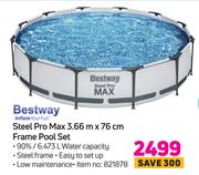 Bestway Steel Pro Max 3.66 m x 76 cm Frame Pool Set