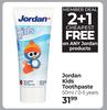 Jordan Kids Toothpaste 0-5 Years-50ml