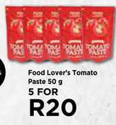 Food Lover's Tomato Paste-For 5 x 50g
