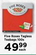 Five Roses TaglessTeabags-100s Each