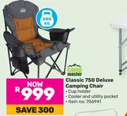 Campmaster Classic 750 Deluxe Camping Chair