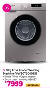 Samsung 9Kg Front Loader Washing Machine WW90T3040BS