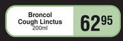 Broncol Cough Linctus-200ml