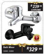 Bath Mixer Chrome