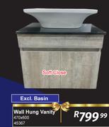 Wall Hung Vanity 45367-470 x 600