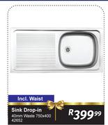 Sink Drop-In 42652