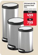 Primaries Stainless Steel Bins (12L)