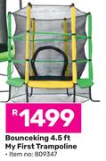 Bounceking 4.5Ft My First Trampoline 809347