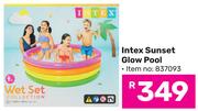 Intex Sunset Glow Pool 837093