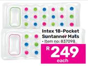 Intex 18-Pocket Suntanner Mats 837098-Each