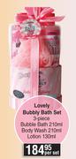 Lovely Bubbly Bath Set-Per Set