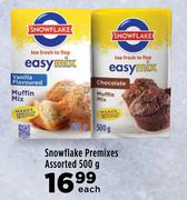 Snowflake Premixes Assorted-500g Each