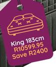 Sealy Belize King 183cm Base Set