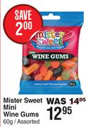 Mister Sweet Mini Wine Gums Assorted-60g