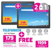 Telefunken 10.1" 4G Tablet-Each