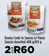 Denny Cook In Sauces Or Pasta Sauces Assorted-For 2 x 400g/415g