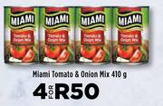 Miami Tomato & Onion Mix-For 4 x 410g