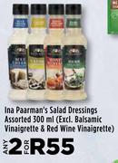Ina Paarman's Salad Dressings Assorted-For Any 2 x 300ml