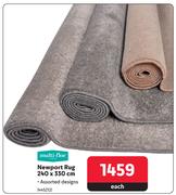 Multi Flor Newport Rug 240 x 330cm-Each