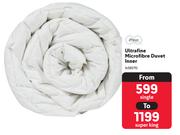 Classic Ultra Fine Microfibre Duvet Inner Super King