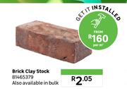 Brick Clay Stock 81465379