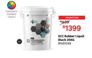 SCC Rubber Liquid Black 81491349-25kg