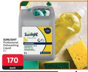 Sunlight Professional Dishwashing Liquid-5L Each