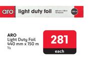 Aro Light Duty Foil-440mm x 150m Each